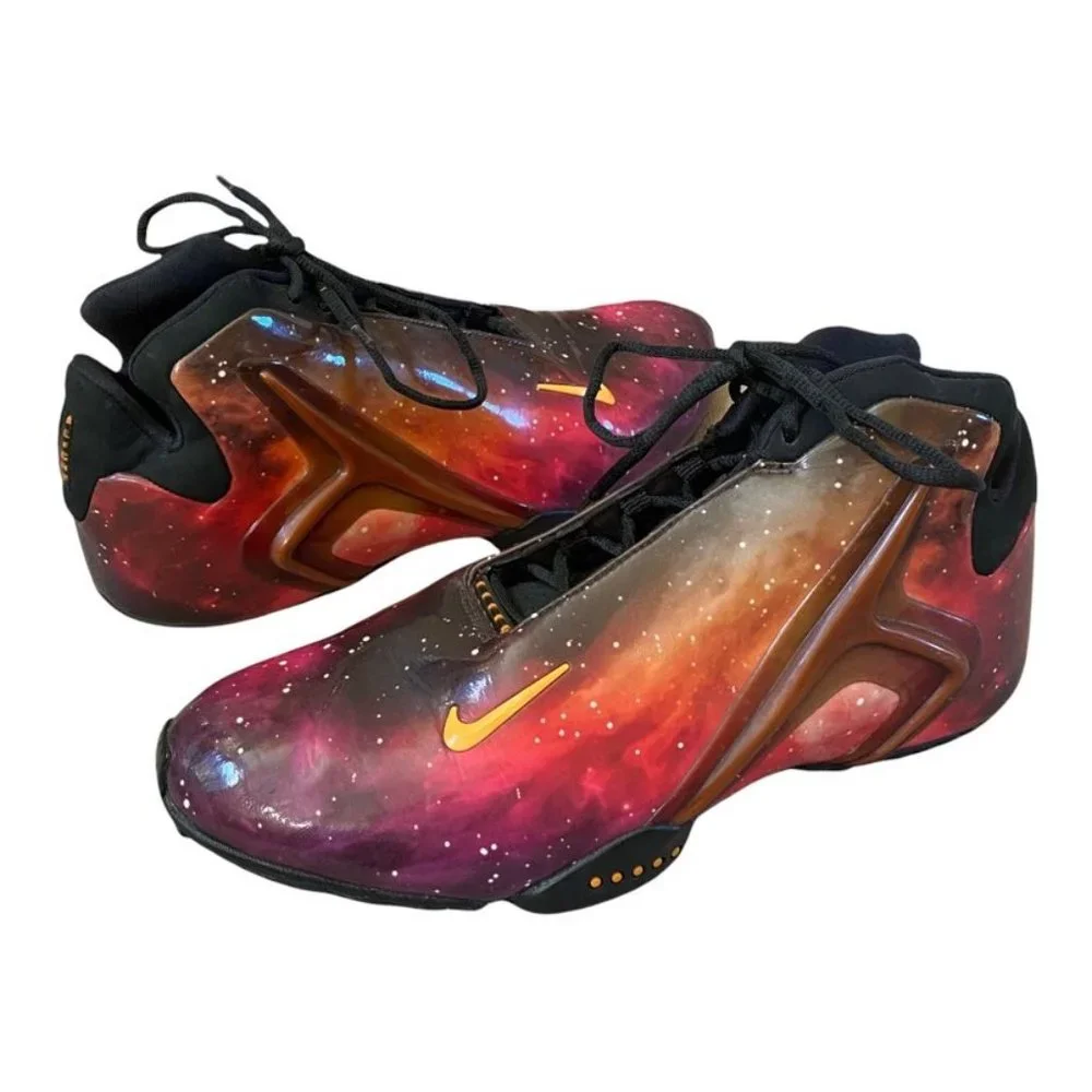 Nike Hyperflight PRM Lebron James Superhero Pack Galaxy Sneakers 11 - Picture 8 of 8